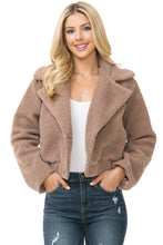 Load image into Gallery viewer, Women's Faux Fur Jacket
