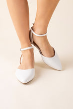 Load image into Gallery viewer, Linden Ankle Strap Flats