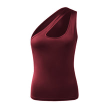 Load image into Gallery viewer, One Shoulder Cutout Cami