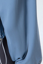Load image into Gallery viewer, Drawstring Zip Up Dropped Shoulder Active Outerwear