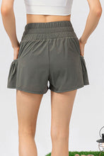 Load image into Gallery viewer, Elastic Waist Pocketed Active Shorts