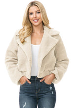 Load image into Gallery viewer, Women&#39;s Faux Fur Jacket
