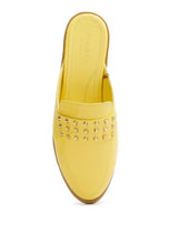 Load image into Gallery viewer, Studded Flat Mules
