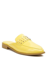 Load image into Gallery viewer, Studded Flat Mules
