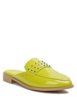 Load image into Gallery viewer, Studded Flat Mules
