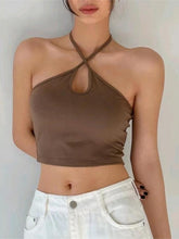 Load image into Gallery viewer, Crisscross Halter Neck Cami
