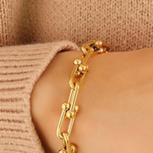 Load image into Gallery viewer, Chunky Chain Titanium Steel Bracelet
