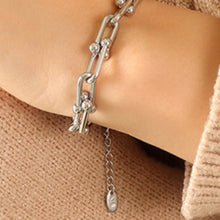 Load image into Gallery viewer, Chunky Chain Titanium Steel Bracelet
