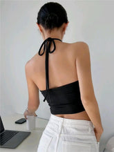 Load image into Gallery viewer, Crisscross Halter Neck Cami
