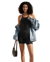 Load image into Gallery viewer, Strappy Backless Jumpsuits Tummy Control Yoga Romper
