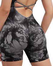 Load image into Gallery viewer, Strappy Backless Jumpsuits Tummy Control Yoga Romper

