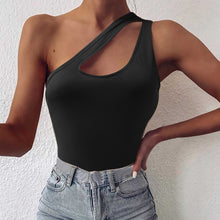 Load image into Gallery viewer, One Shoulder Cutout Cami

