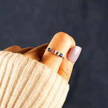 Load image into Gallery viewer, 925 Sterling Silver Oil Drip Ring
