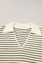 Load image into Gallery viewer, Striped Collared Neck Tank
