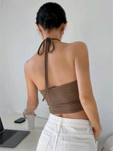 Load image into Gallery viewer, Crisscross Halter Neck Cami
